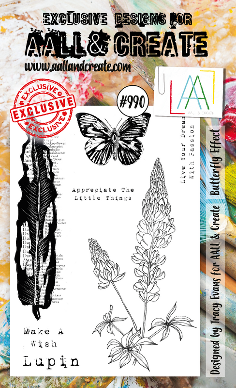 AALL and Create A6 Stamp Set - #990 - Butterfly Effect-1