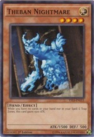 Theban Nightmare (YS15-ENL11) - Starter Deck: Dark Legion 1st Edition-1