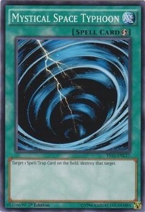 Mystical Space Typhoon (YS15-ENL17) - Starter Deck: Dark Legion 1st Edition-1