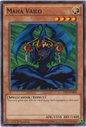 Maha Vailo (YS15-ENF09) - Starter Deck: Saber Force 1st Edition-1