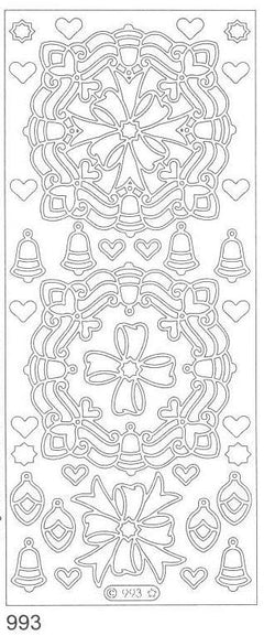 Deco Stickers - Bells & Bows-1
