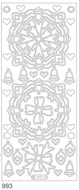 Deco Stickers - Bells & Bows-1