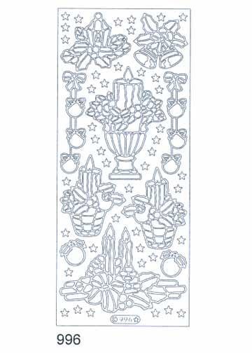 Deco Stickers - Xmas centre pieces-1