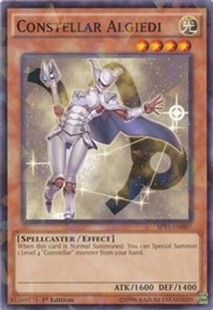Constellar Algiedi (Shatterfoil) (SP15-EN007) - Star Pack ARC-V 1st Edition-1