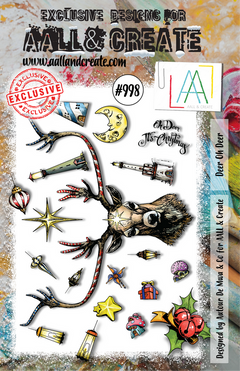 AALL and Create A5 Stamp Set - #998 - Deer Oh Deer-1