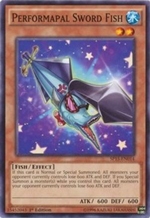 Performapal Sword Fish (SP15-EN014) - Star Pack ARC-V 1st Edition-1