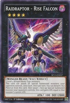 Raidraptor - Rise Falcon (SP15-EN037) - Star Pack ARC-V 1st Edition-1