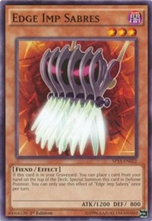 Edge Imp Sabres (SP15-EN022) - Star Pack ARC-V 1st Edition-1