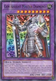 Gem-Knight Master Diamond (Shatterfoil) (SP15-EN030) - Star Pack ARC-V 1st Edition-1