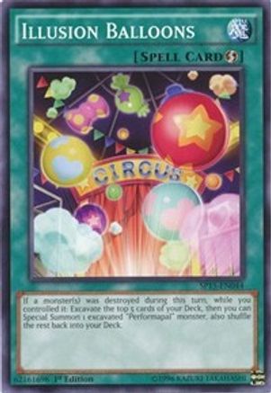 Illusion Balloons (SP15-EN044) - Star Pack ARC-V 1st Edition-1