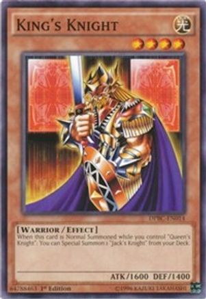King's Knight (DPBC-EN014) - Duelist Pack: Battle City 1st Edition