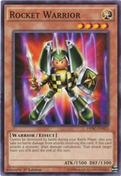 Rocket Warrior (DPBC-EN023) - Duelist Pack: Battle City 1st Edition-1