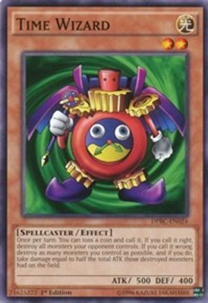 Time Wizard (DPBC-EN024) - Duelist Pack: Battle City 1st Edition