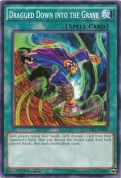 Dragged Down into the Grave (DPBC-EN029) - Duelist Pack: Battle City 1st Edition-1