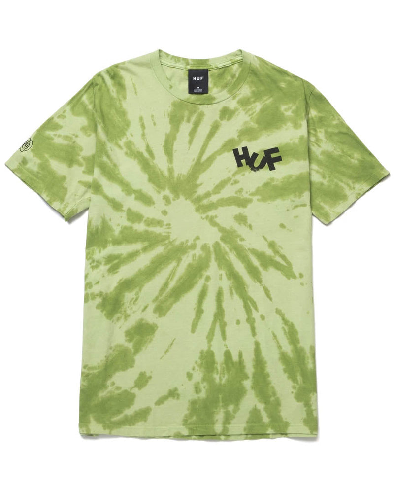 HUF 'Haze Brush' Tee - Tie Dye-1