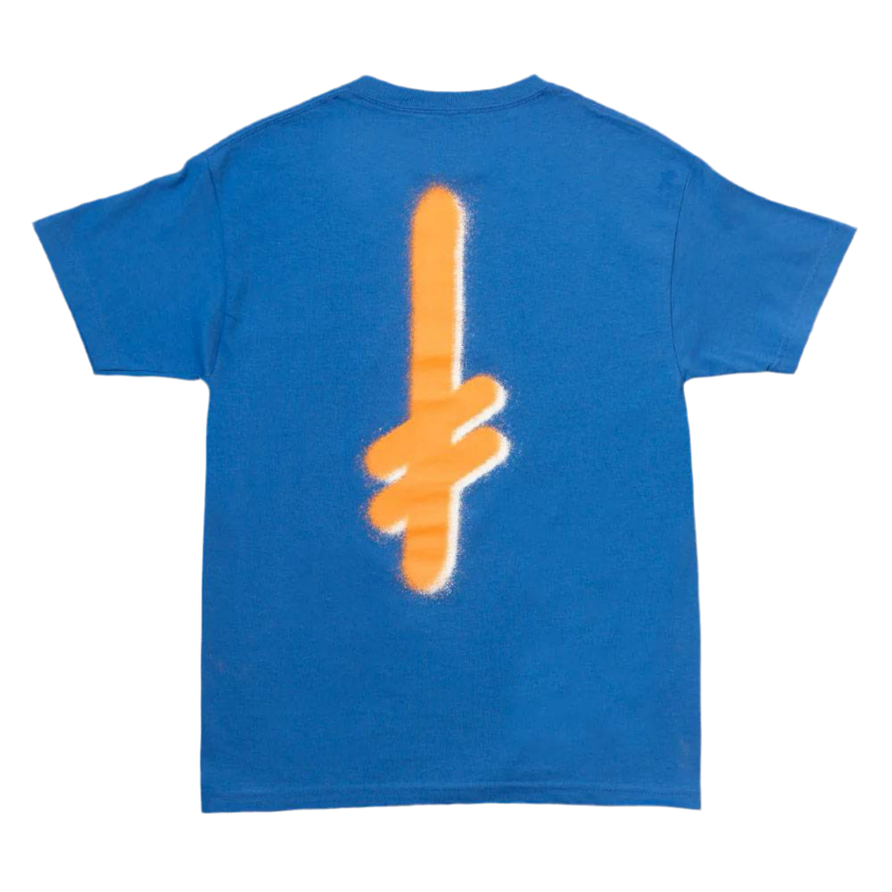 Deathwish 'The Truth' Tee - Royal Blue-2