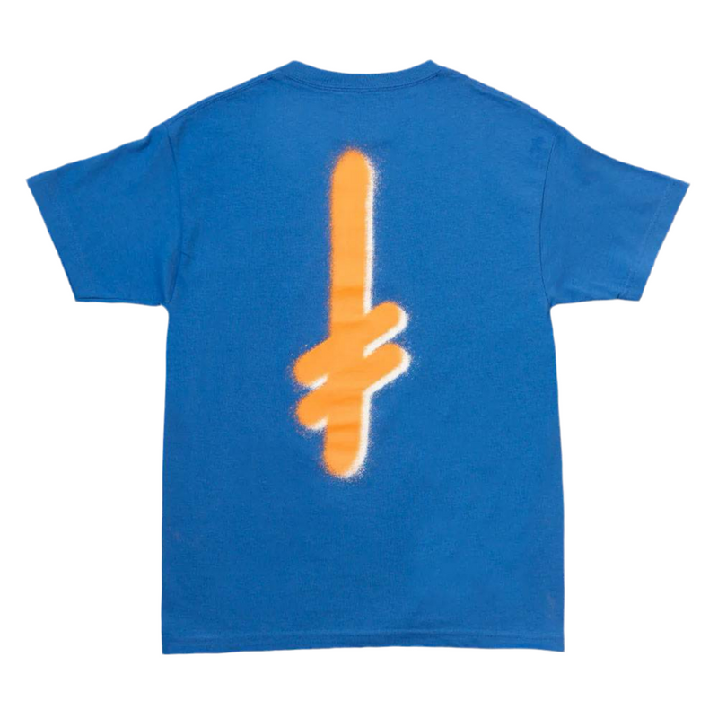 Deathwish 'The Truth' Tee - Royal Blue-2