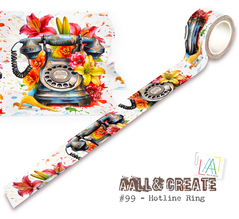 AALL and Create - Washi Tape - Hotline Ring-1