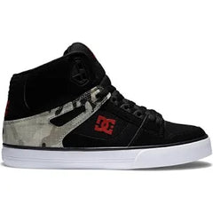 DC Shoes 'Pure High-Top WC' Shoes - Astro Camo Black-1