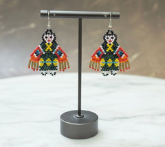 American Kachina Doll Girl Woman (DARK GREEN)-1