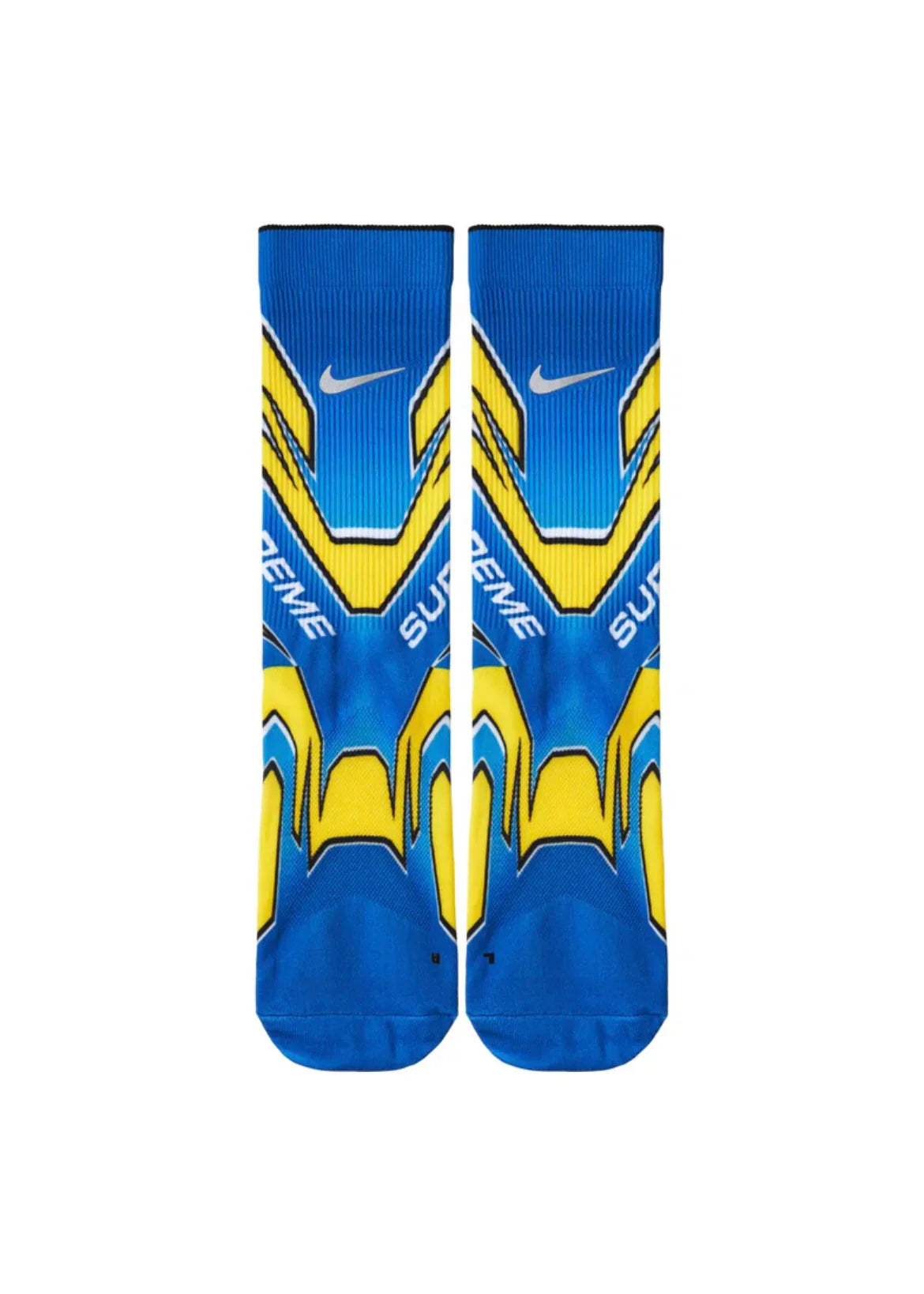 Supreme x Nike 'Spark' Crew Socks - Blue-1