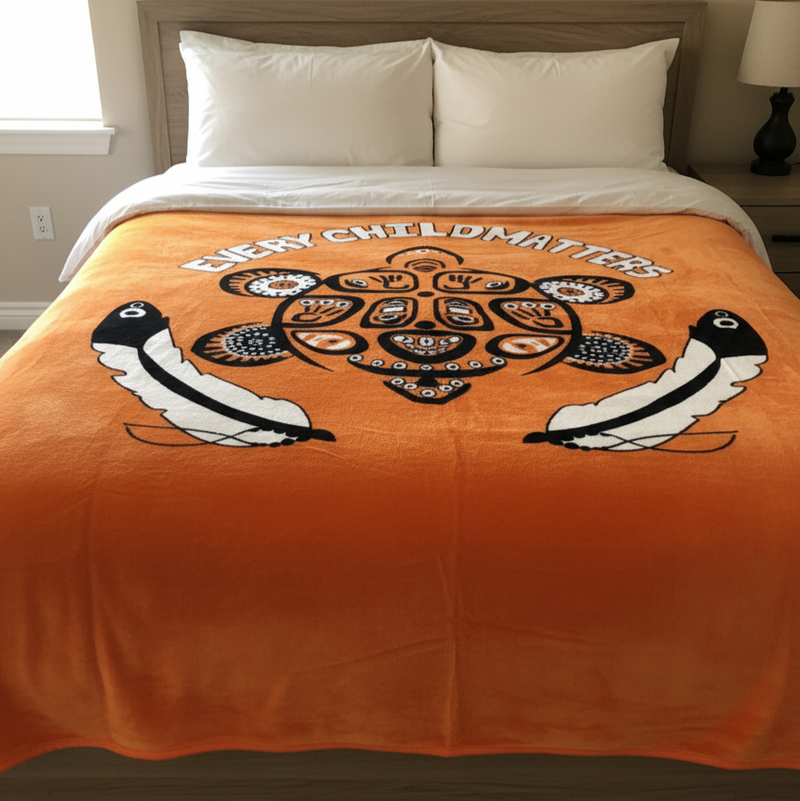 ULTRA SOFT LUXURY PLUSH BLANKET (Turtle every child matters)-1