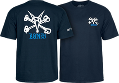 Powell Peralta 'Vato Rat' Tee - Navy-1