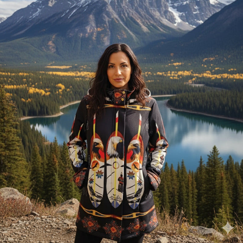 Eagle 3/4-Length Coat-1