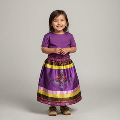 Infants Floral Ribbon Sk-4