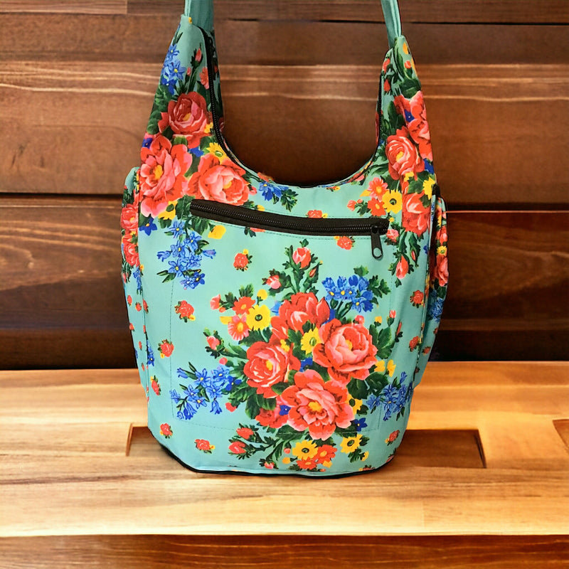 Turquoise Kookum Crossbody Bag-2