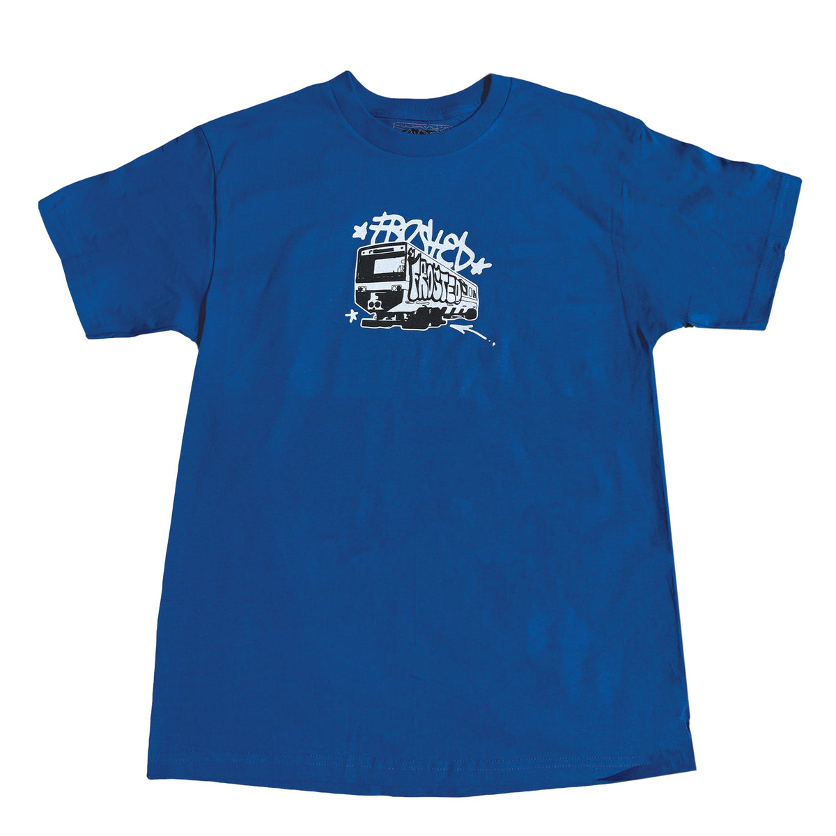 Frosted Skateboards 'Metro Logo' Tee - Blue-1