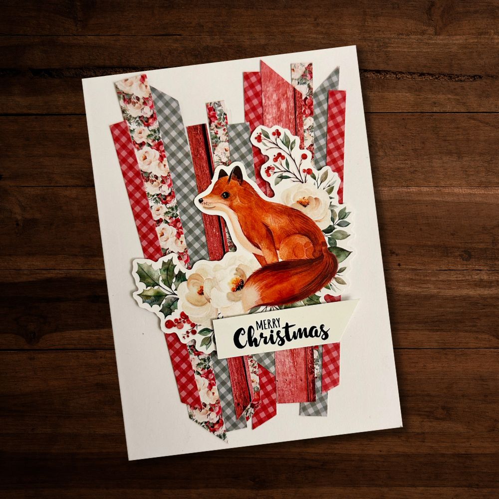 Collection de papiers 30x30 cm Merry Little Christmas Basics 30483-13
