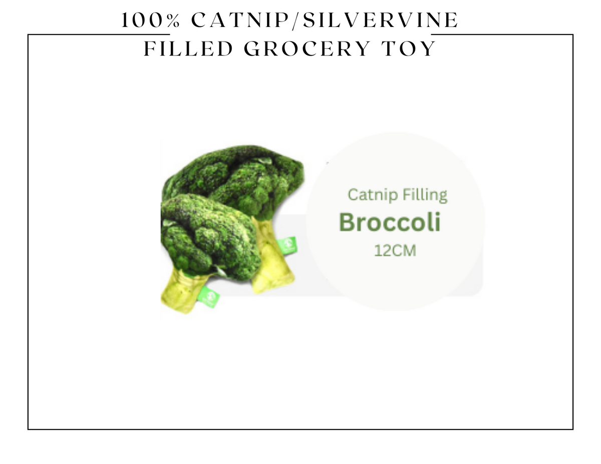 100% Silvervine/Catnip Filled Grocery Cuddle Toy-12