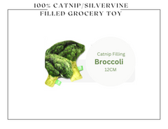 100% Silvervine/Catnip Filled Grocery Cuddle Toy-12