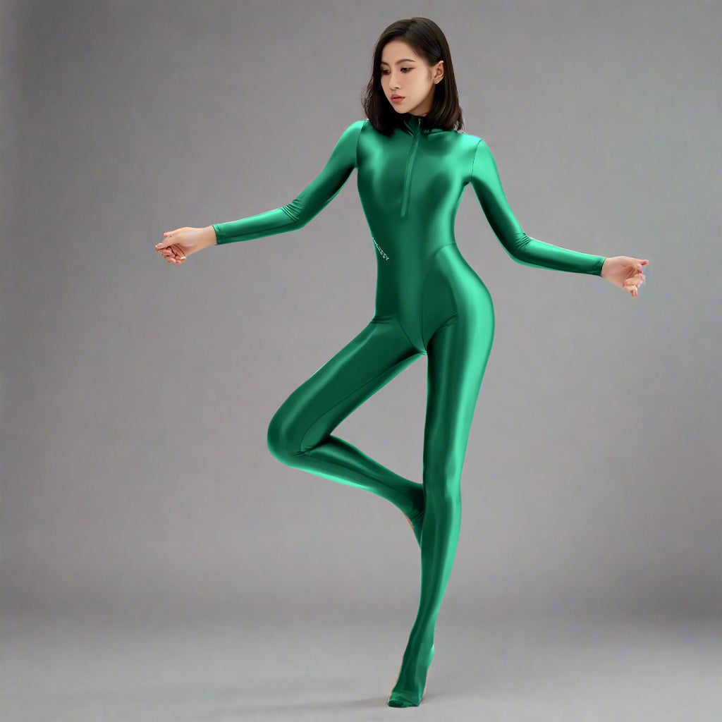 AMORESY Celestia Series Front-Zip Catsuit - Classic Colors-8