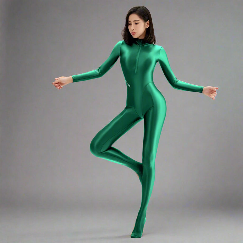 AMORESY Celestia Series Front-Zip Catsuit - Classic Colors-8