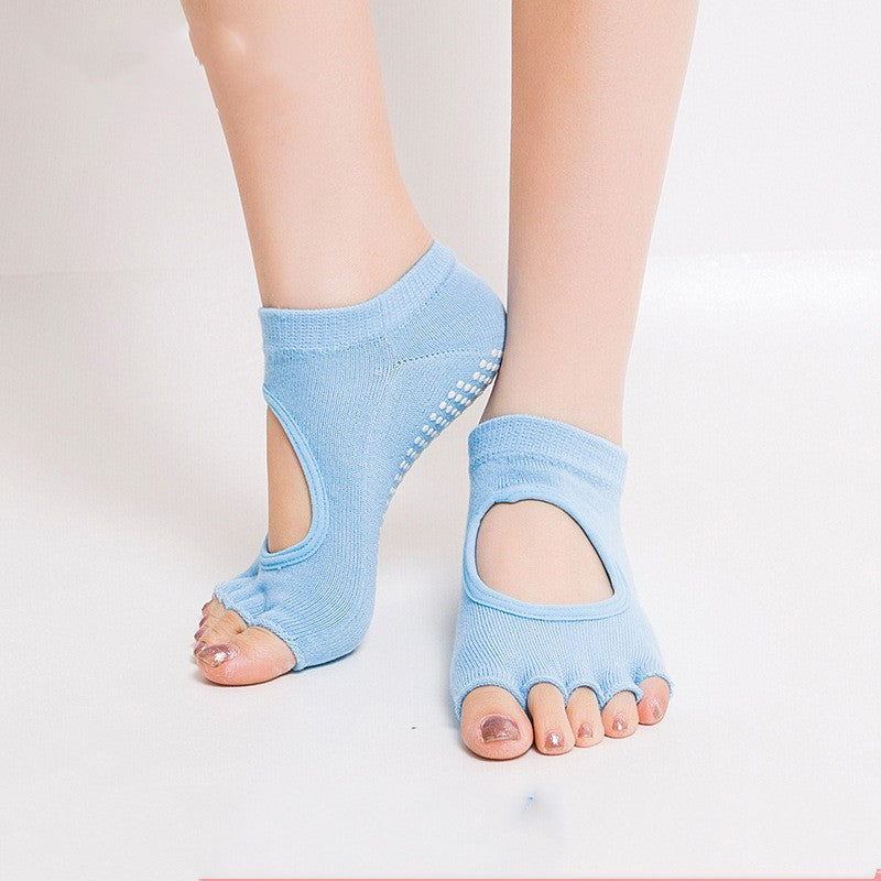 Sports Yoga Toe-Separating Fitness Socks – Non-Slip Performance Socks-5