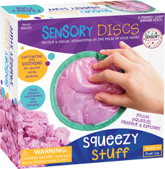 Teacher Created Resources - Sensory Playtivity™ Sensory Discs: Squeezy Stuff - Pack of 3 - Ages 3+-1