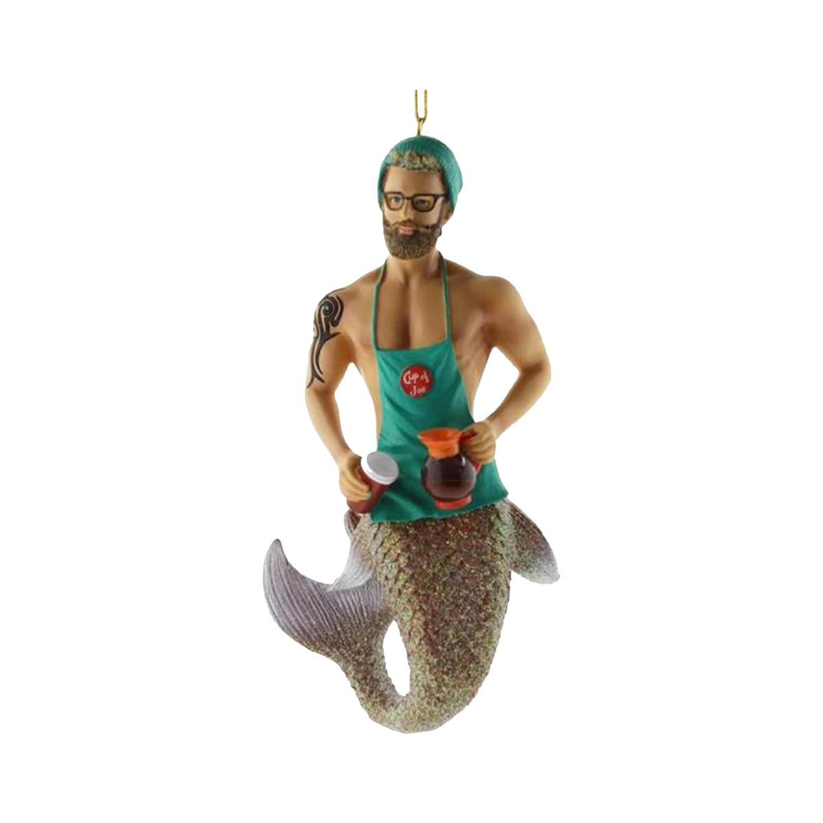 Christmas Merman Gift Ornament Pendant Interior-9
