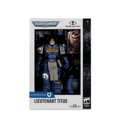 Warhammer 40,000: Space Marine 2 Ultramarines Lieutenant Titus Action Figure-7