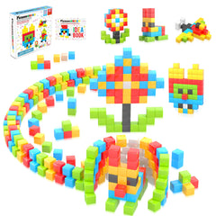 PicassoTiles - PicassoTiles 60pc 1.2" Magnetic Cubes Set - Ages 3+-1