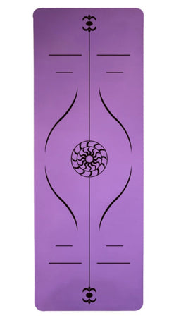 Yoga Mat Posture Line Non-Slip TPE Fitness Mat – Beginner Support &amp; Alignment Guide-16