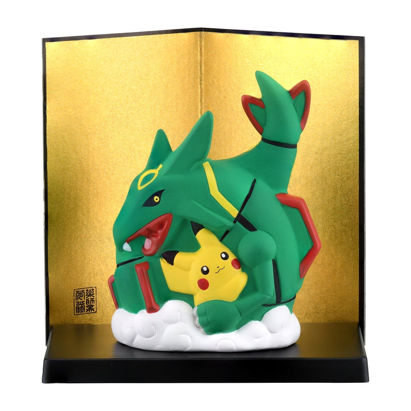 Pokemon - Pikachu and Rayquaza ceramic decoration-1