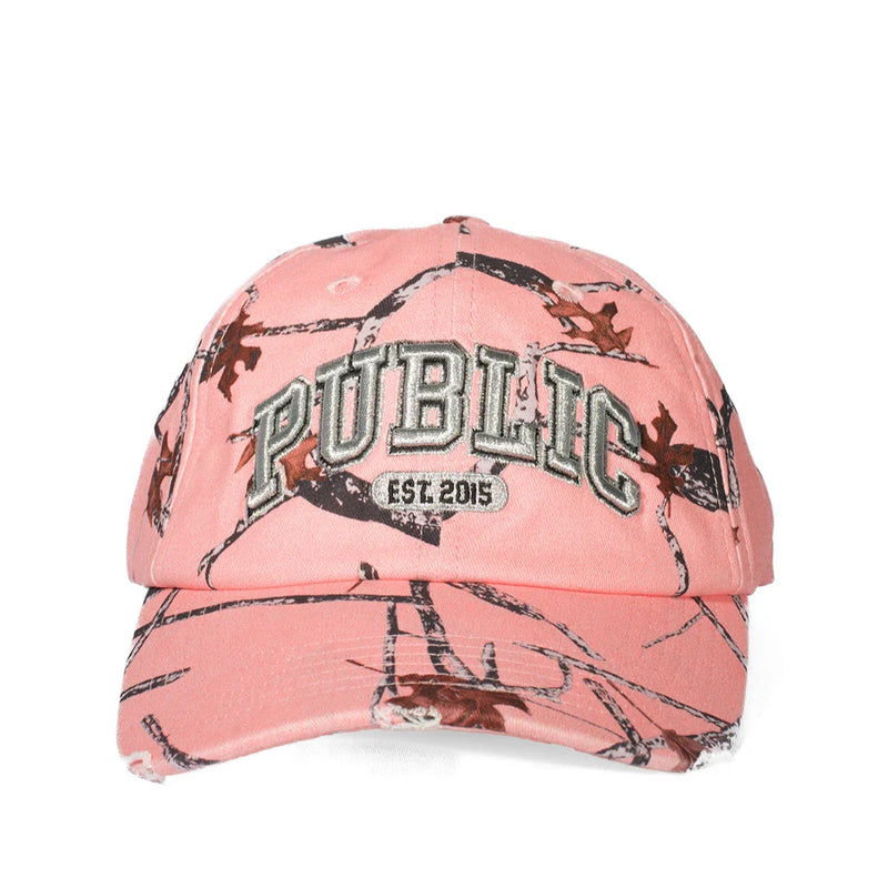 Public Snowboards 'Collegiate' Cap - Pink Camo-1
