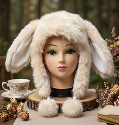 Soft Plush Hat (Rabbit)-2