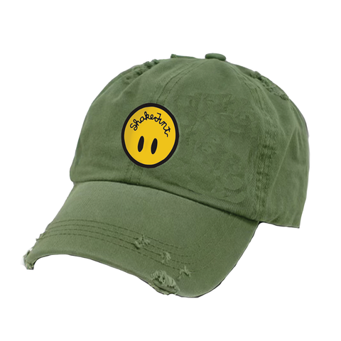 Shake Junt 'Unhappy Dad' Cap - Olive-1