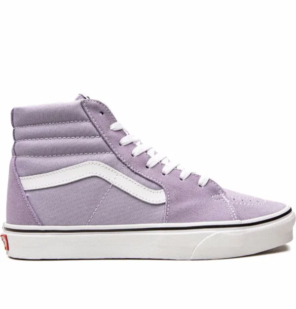 Vans 'Sk8-Hi' Shoes - Languid Lavender/True White-1