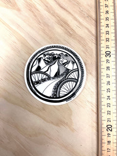 BIKE WORLD Eco Vinyl Stickers-3