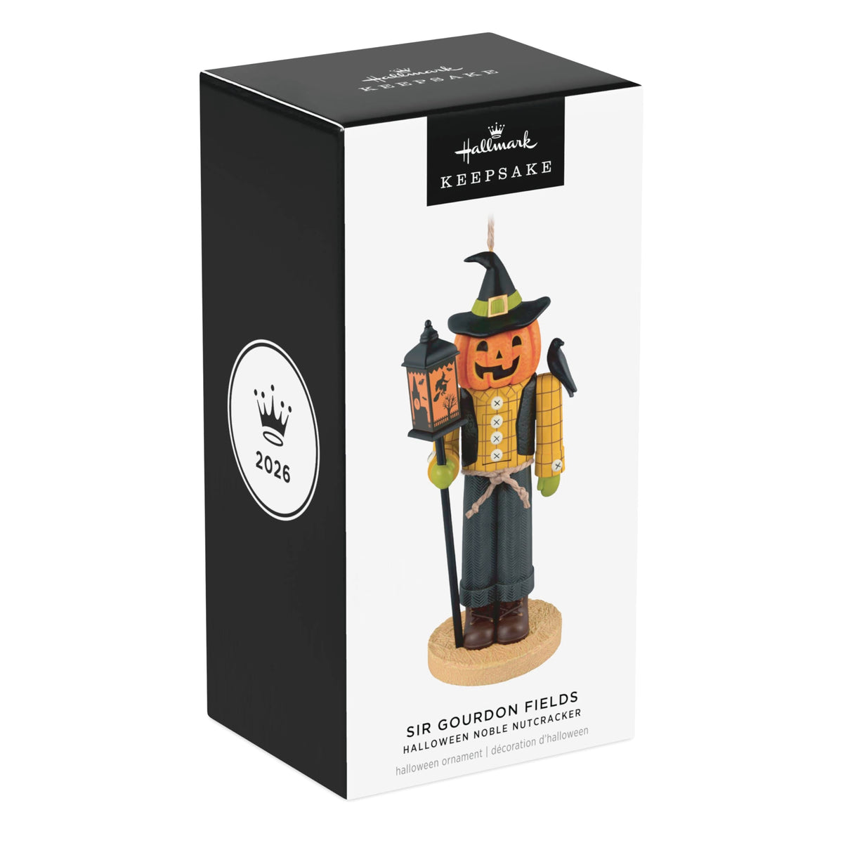 Hallmark Keepsake Halloween Ornament (Noble Nutcracker Sir Gourdon Fields)-5