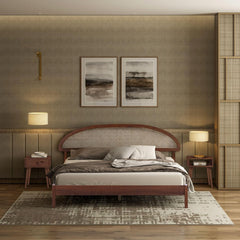 Estructura de cama de madera Gem-18